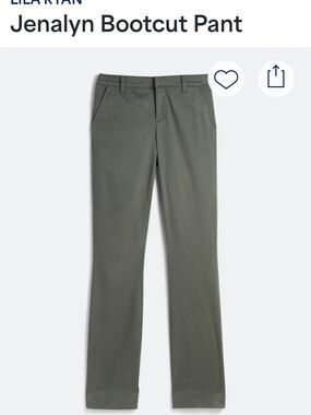 LILA RYAN Jenalyn Bootcut Pant - Olive
